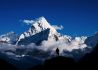 Climber in Mount Everest,Himalayan